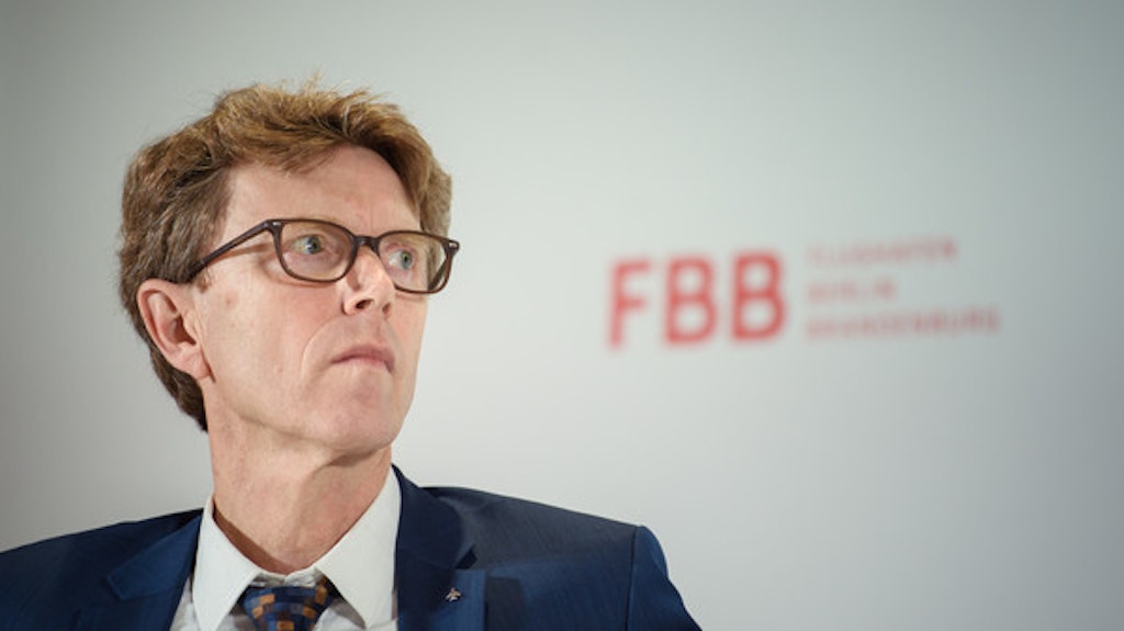 Engelbert Lütke Daldrup, Vorsitzender der Geschäftsführung der Flughafen Berlin Brandenburg GmbH.