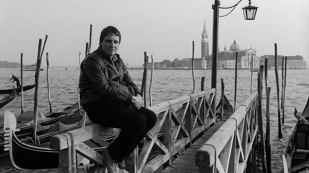 Steffen Uhlmann in Italien, 1983.