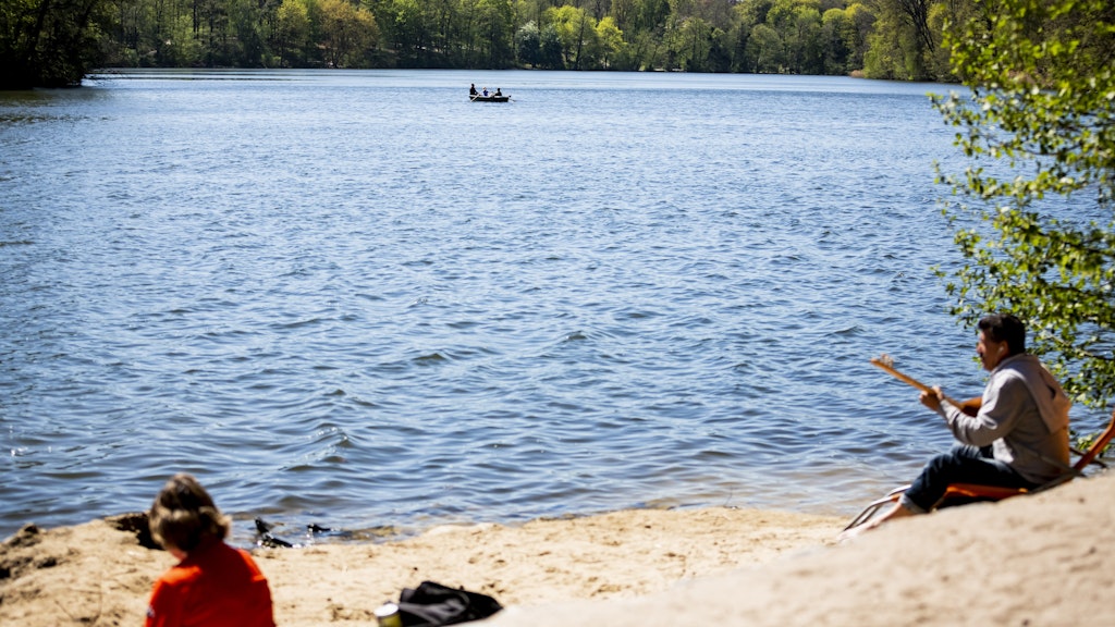 Der Schlachtensee in Berlin.