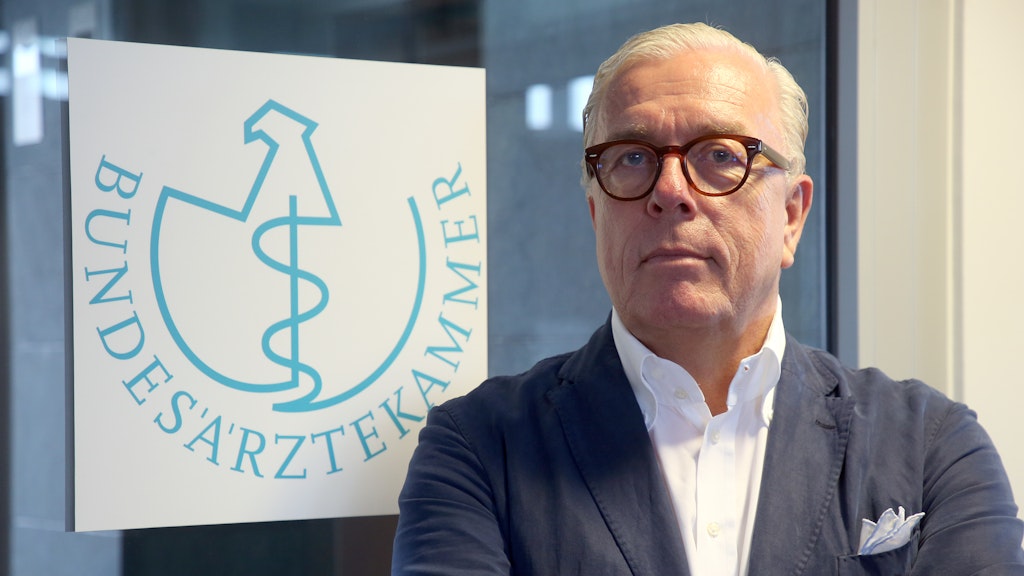 Klaus Reinhardt, Präsident der Bundesärztekammer.