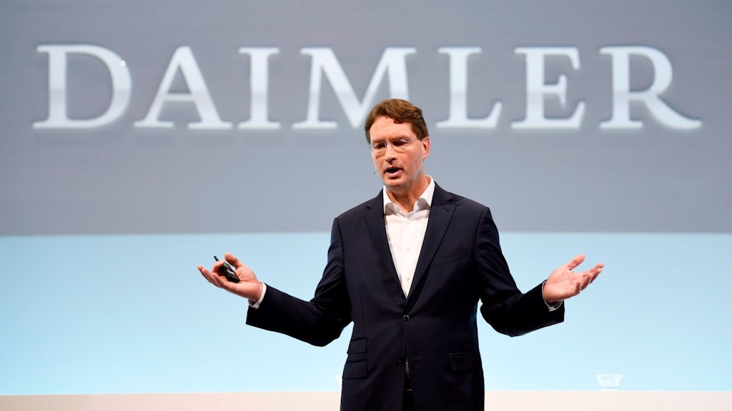 Der Daimler-Vorstandschef Ola Källenius.