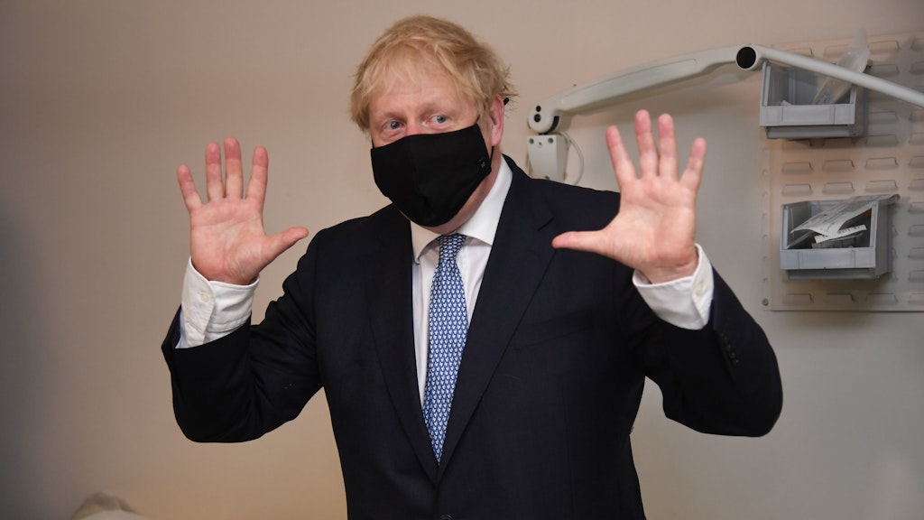 Boris Johnson, Premierminister von Großbritannien.