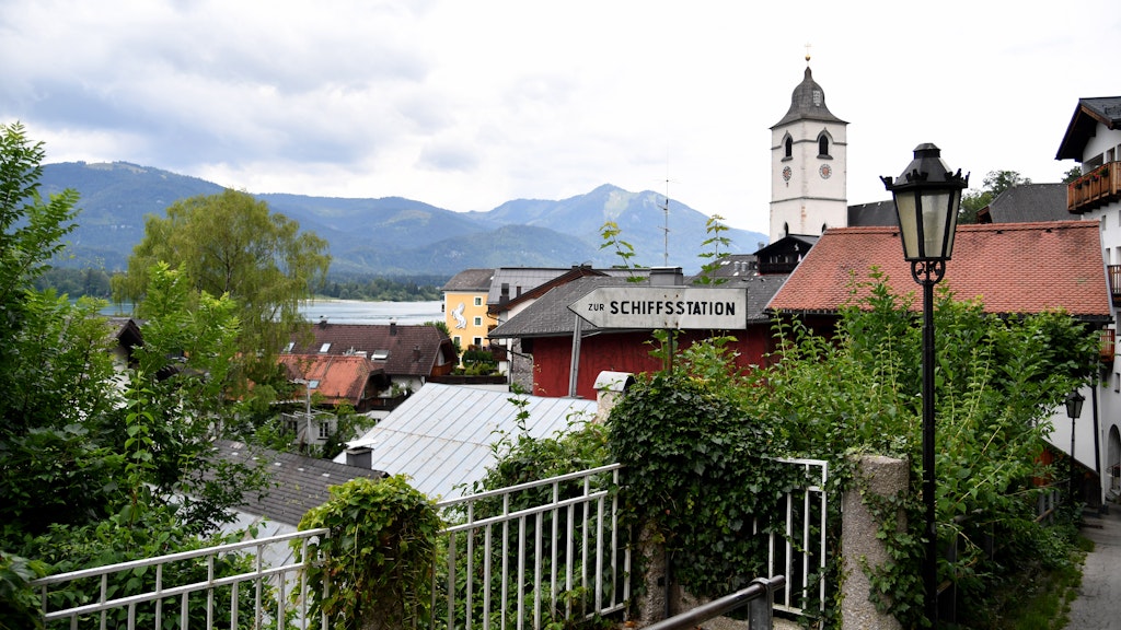 St. Wolfgang am Wolfgangsee in Oberösterreich. 