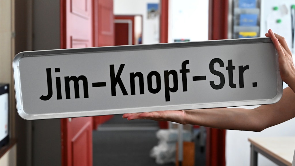 Die Jim-Knopf-Straße wird gerade in Augsburg gebaut.