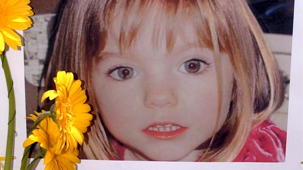 Die verschwundene Maddie McCann.