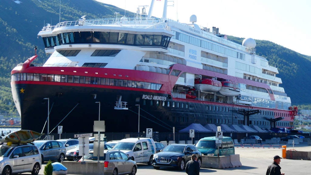Die MS „Roald Amundsen“.