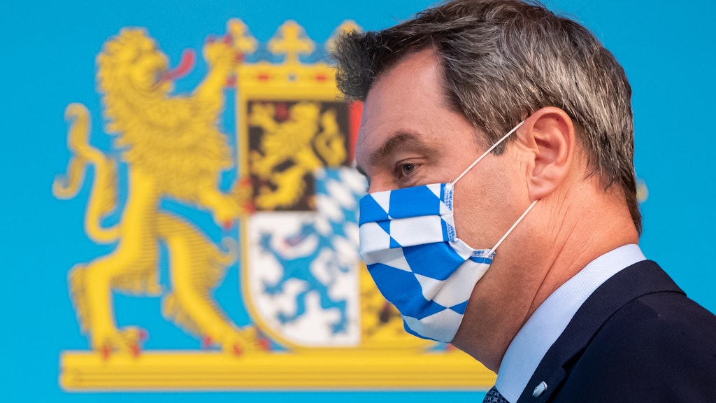 Markus Söder (CSU), Ministerpräsident von Bayern, kritisiert den Berliner Senat.