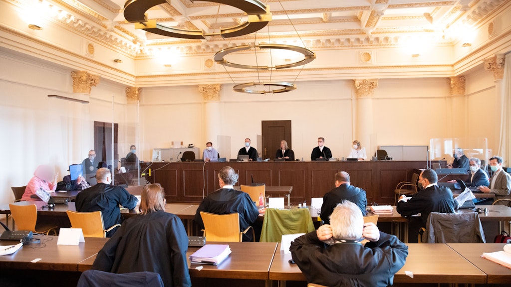 Der Prozess gegen einen 93 Jahre alte ehemaligen SS-Wachmann in Hamburg. 