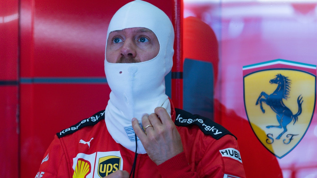 Vom Sieg- zum Hinterherfahrer: Sebastian Vettel.