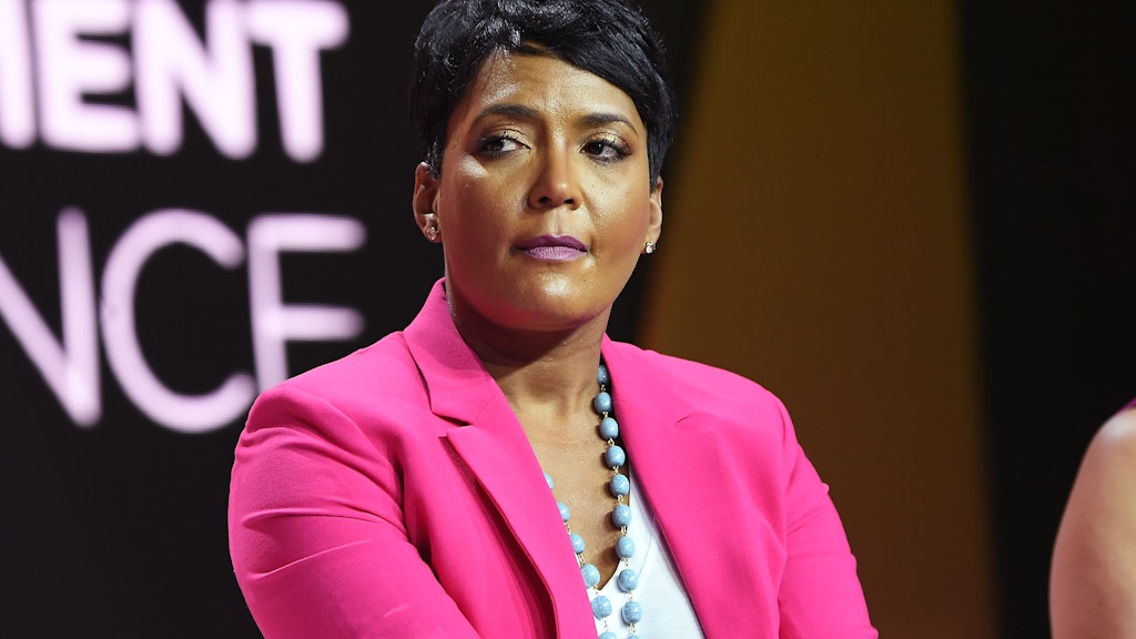 Keisha Lance Bottoms, die Bürgermeisterin der US-Metropole Atlante. 