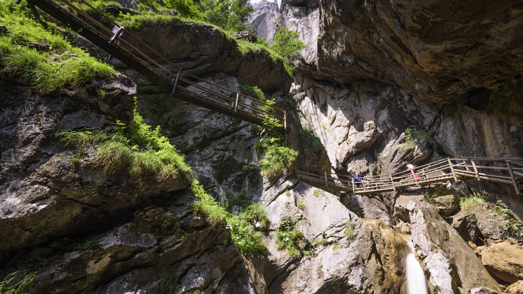 Die Bärenschützklamm.