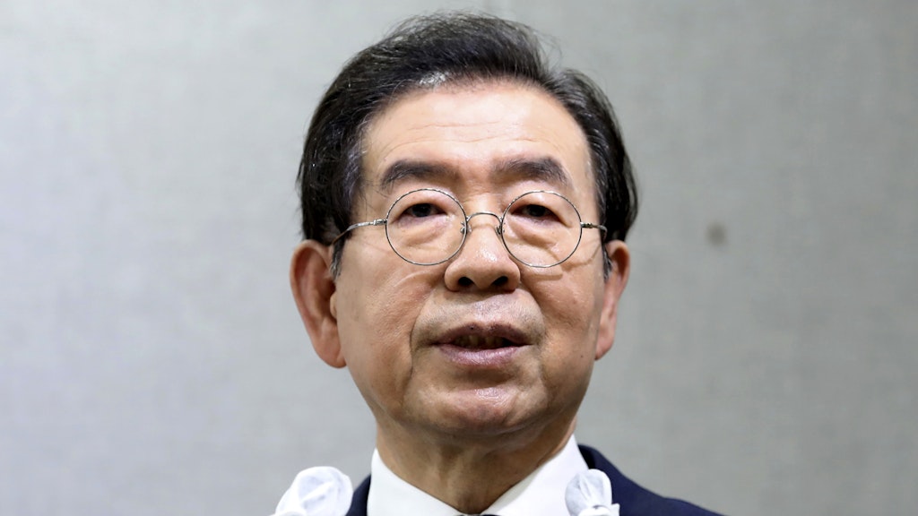 Park Won-soon, Bürgermeister von Seoul.