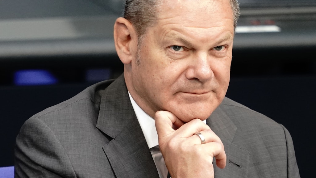Olaf Scholz.
