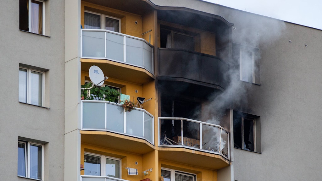 Elf Menschen starben bei dem Hochhausbrand in Bohumin.