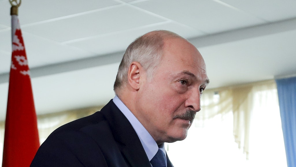 Präsident Alexander Lukaschenko.