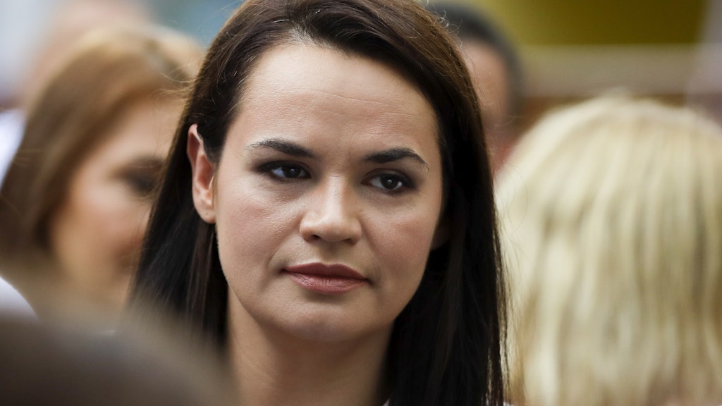 Swetlana Tichanowskaja.
