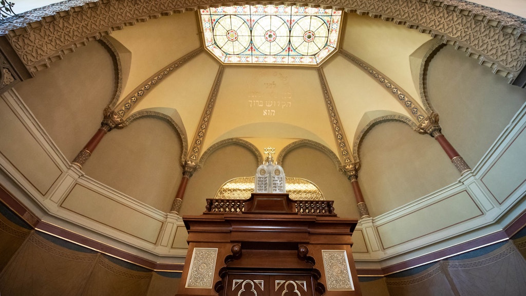 Die Carlebach-Synagoge in Lübeck.