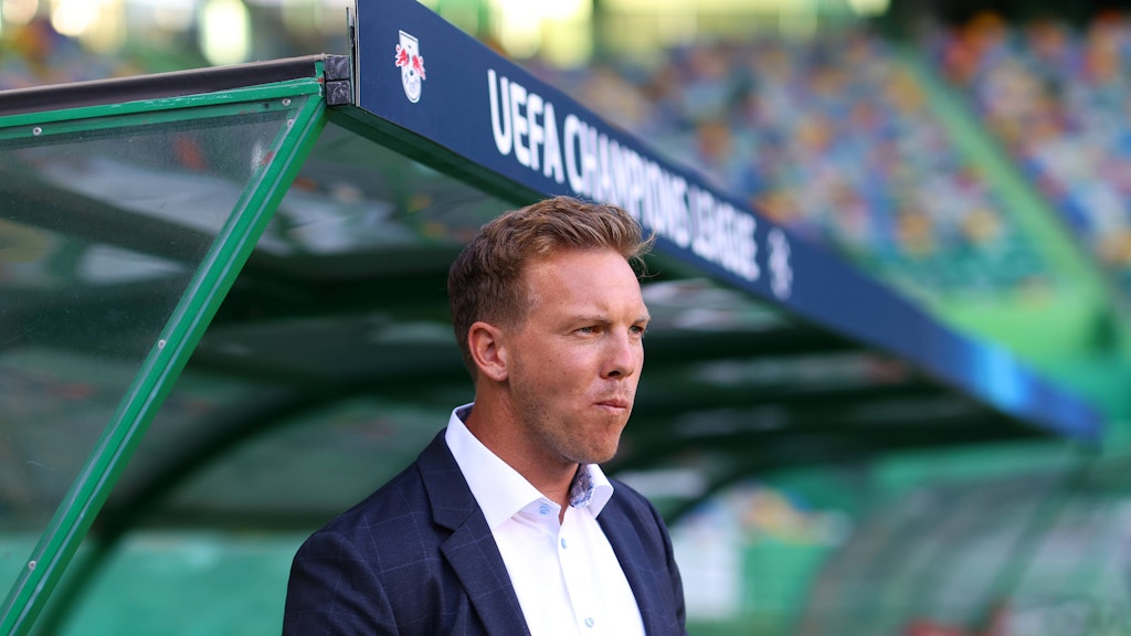 Die Teamleistung war entscheidend: RB-Trainer Julian Nagelsmann steht mit seinen Leipzigern im Halbfinale der Champions League.