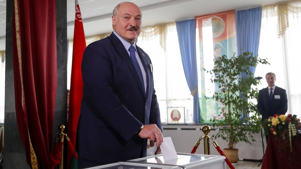 Alexander Lukaschenko, Präsident von Belarus.