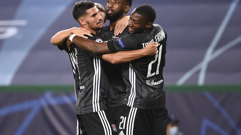 Sie sorgten für eine faustdicke Überraschung: die Spieler von Olympique Lyon.