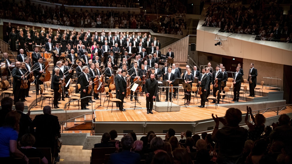 Die Berliner Philharmoniker, hier auf einem Bild von vor der Corona-Pandemie, im August vergangenen Jahres