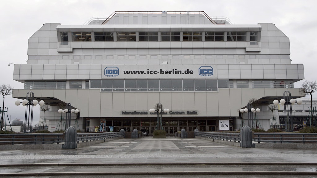 Das Internationale Congress Centrum (ICC) in Berlin.