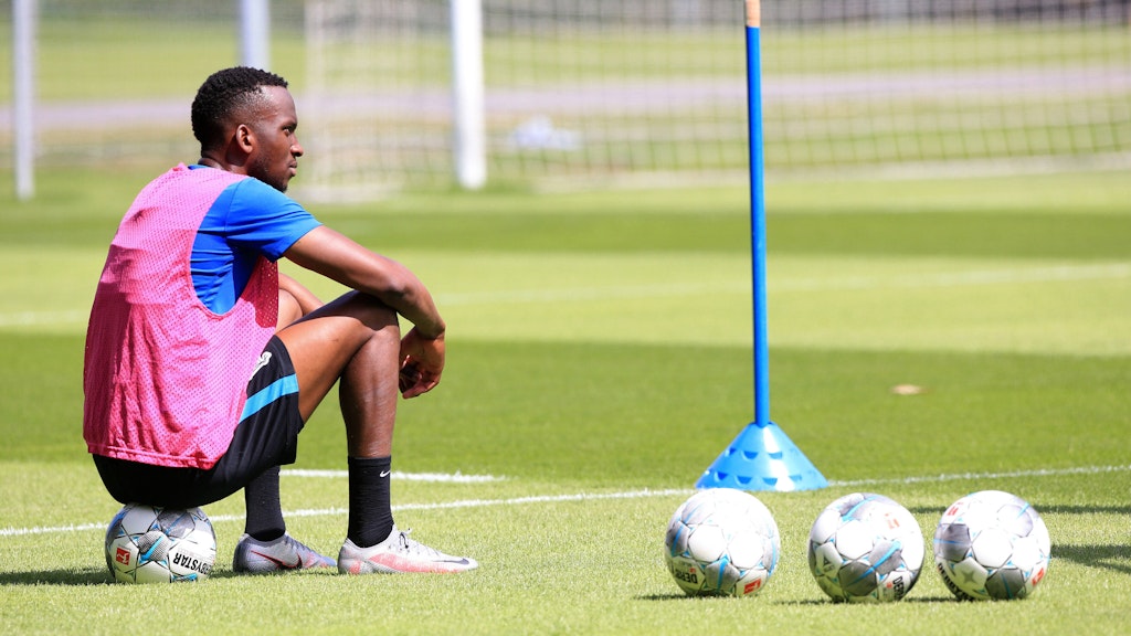 Dodi Lukebakio hat sich für sein zweites Jahr bei Hertha BSC viel vorgenommen. Sieben Tore wie vergangene Saison reichen dem Flügelstürmer und Trainer Bruno Labbadia nicht mehr.
