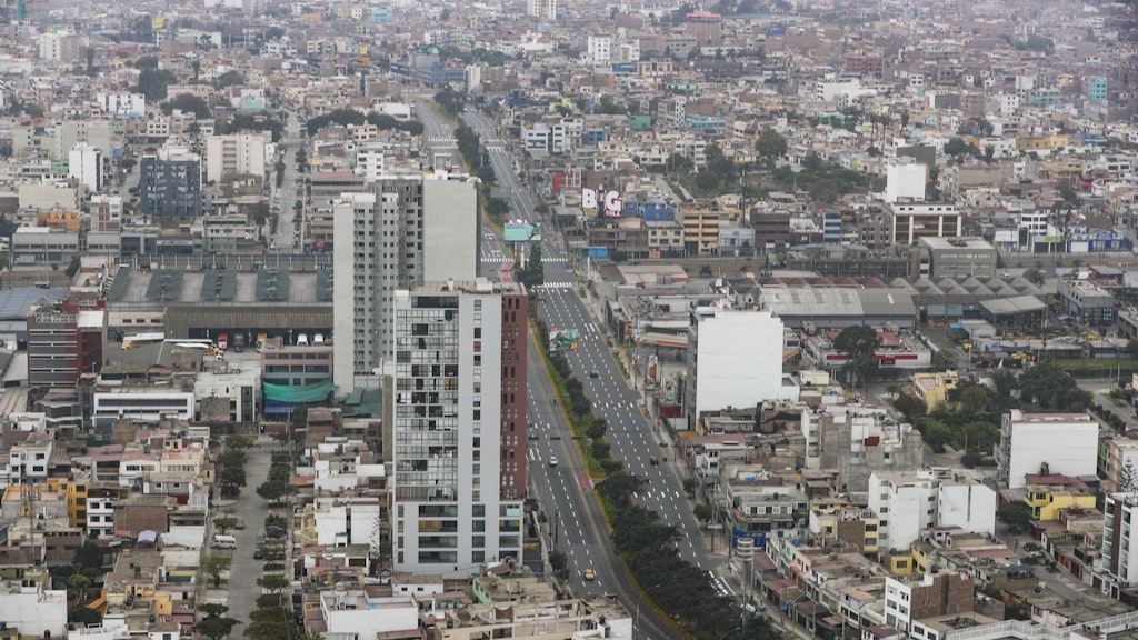 Perus Hauptstadt Lima.