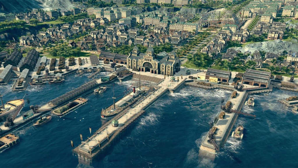 „Anno 1800“ ist ein in der Zeit der <a href="https://de.wikipedia.org/wiki/Industrielle_Revolution">industriellen Revolution</a> im <a href="https://de.wikipedia.org/wiki/19._Jahrhundert">19. Jahrhundert</a> angesiedeltes <a href="https://de.wikipedia.org/wiki/Aufbaustrategiespiel">Aufbaustrategiespiel</a>.