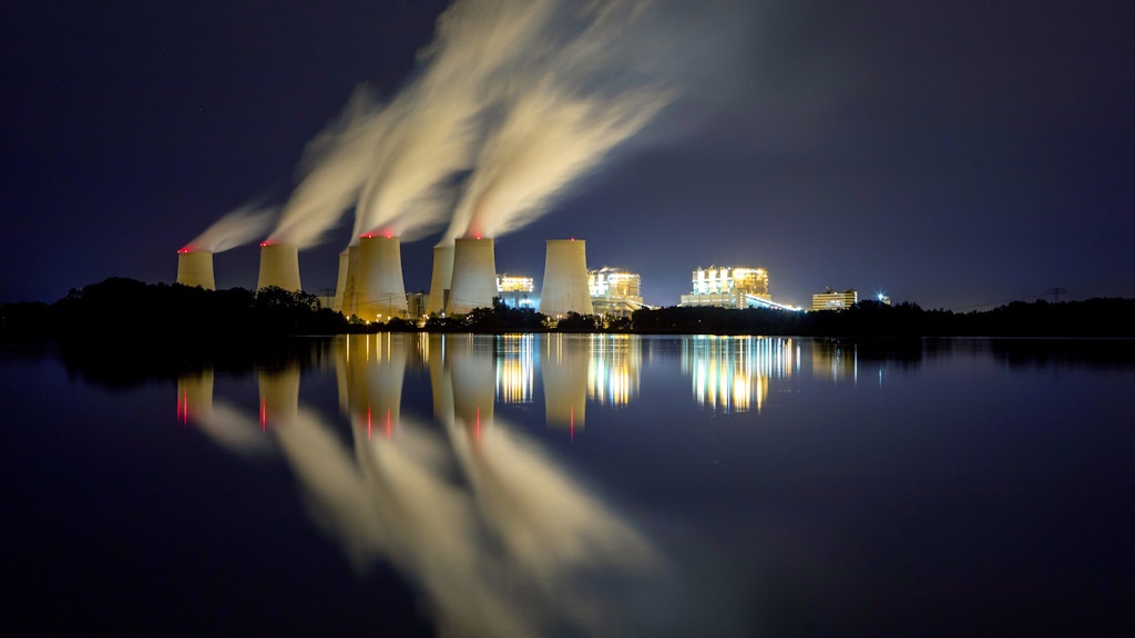 Kraftwerk Jänschwalde im brandenburgischen Teil der Lausitz. 