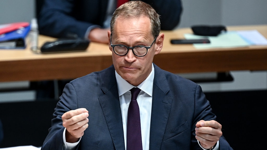 Michael Müller (SPD), Berlins Regierender Bürgermeister. 