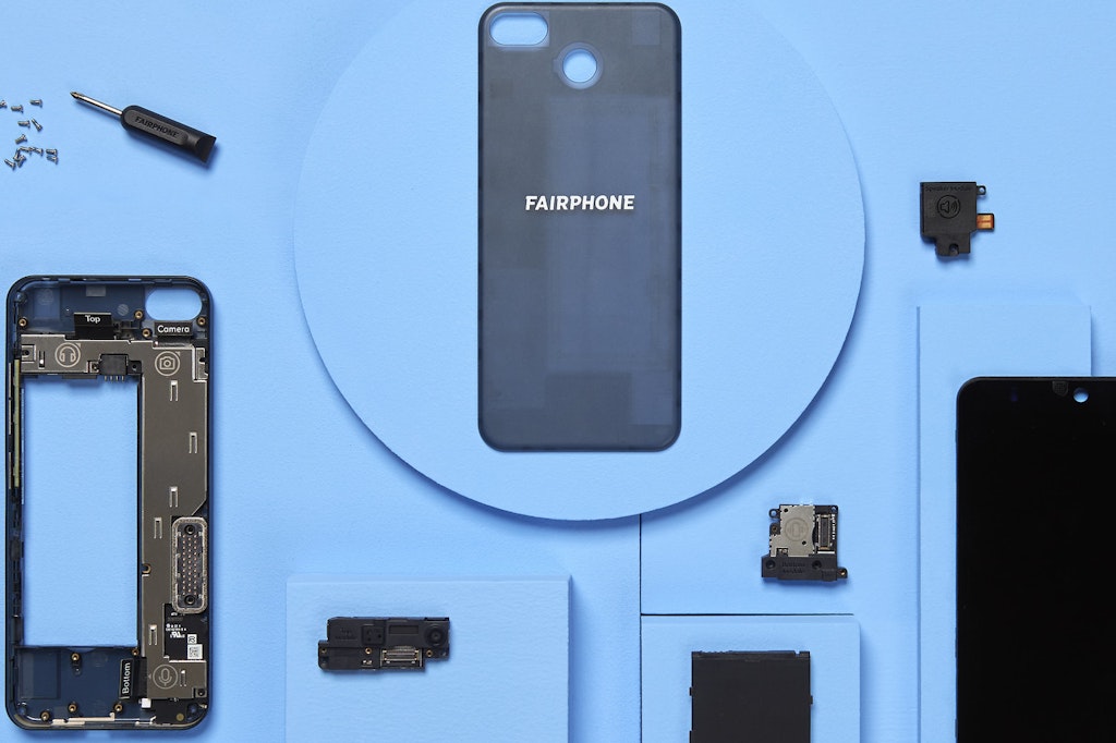 Die Bausteine des Fairphones können die Nutzer auch selbst austauschen.