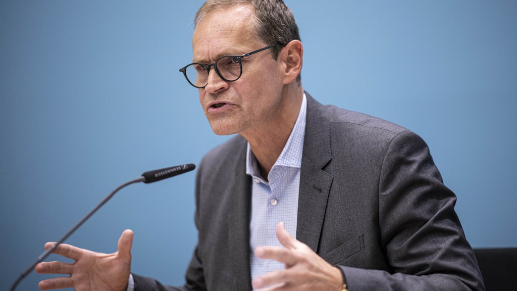 Berlins Regierender Bürgermeister Michael Müller. 