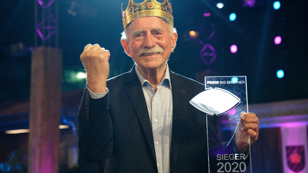 Werner Hansch, gewinnt bei „Promi-Big-Brother“