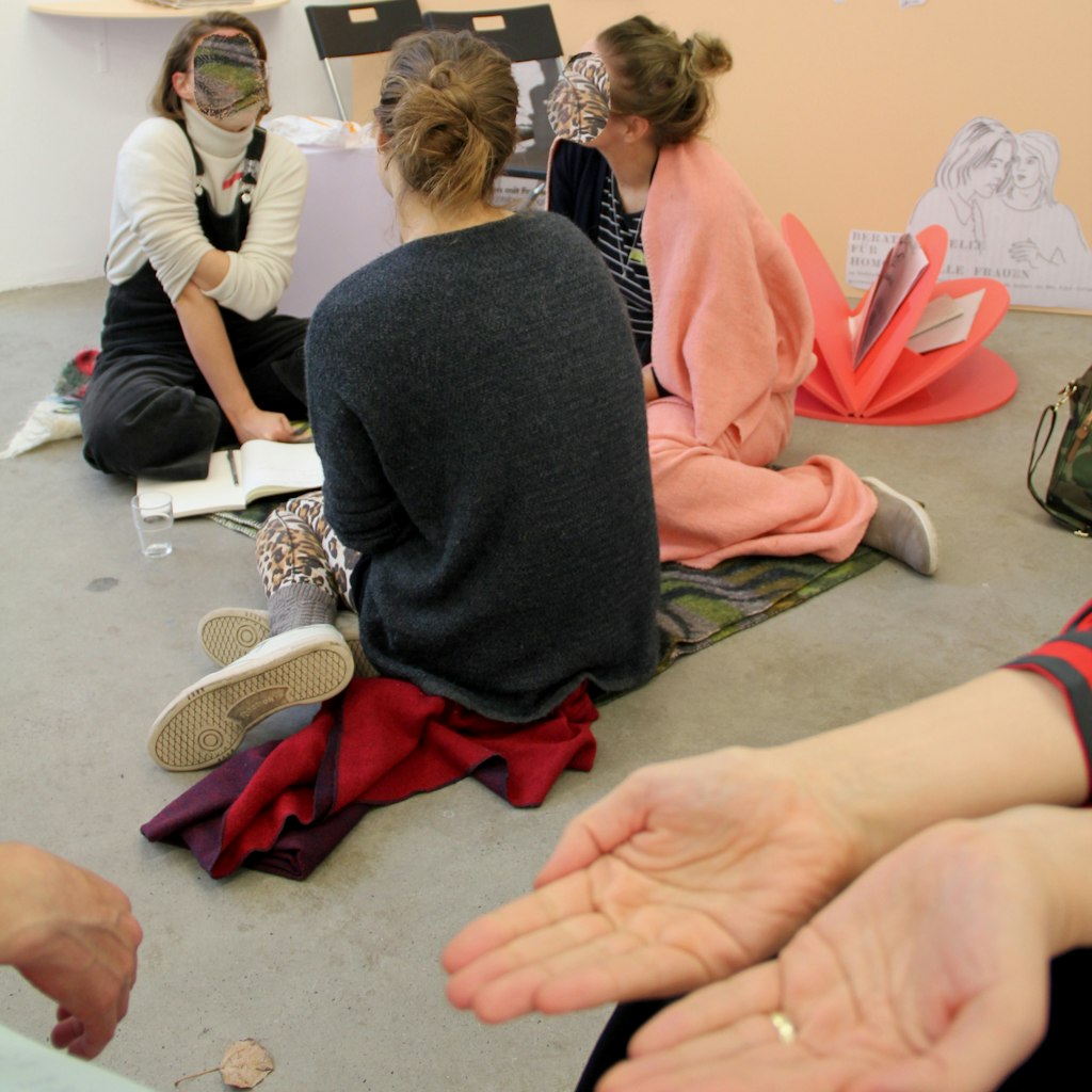 Preview from the Feminist Health Care Research Group's installation "<em>exp. 2: Virginia de Medeiros“.</em><br>