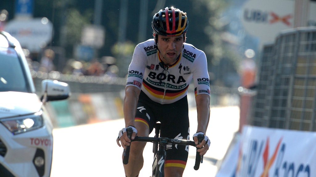 Hält was aus: der Berliner Radprofi Maximilian Schachmann vom Team Bora-hansgrohe.