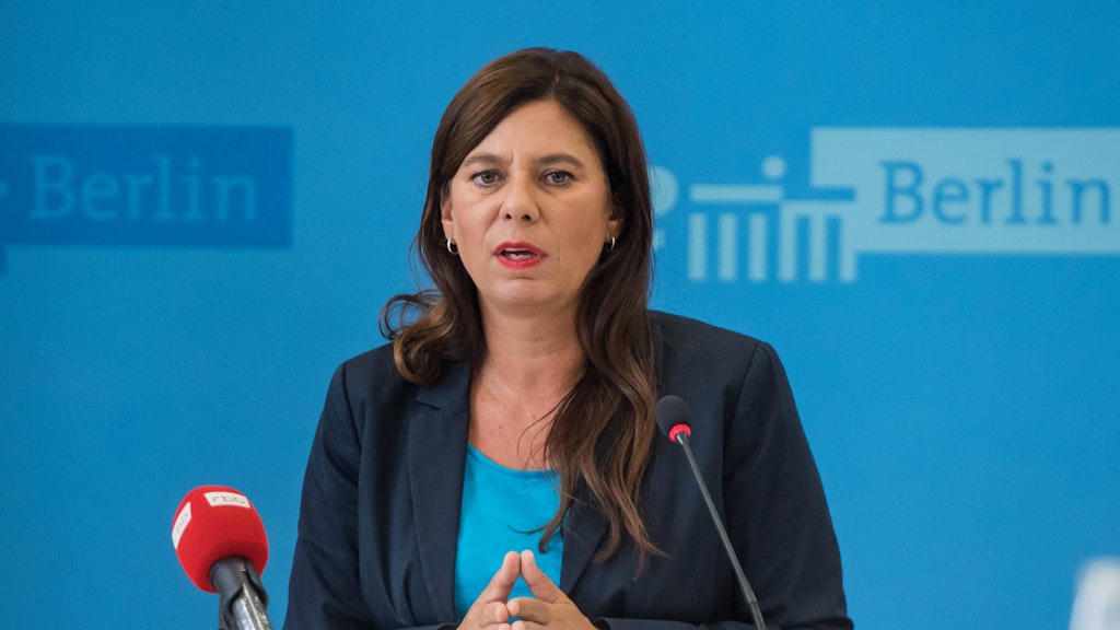 Bildungssenatorin Sandra Scheeres.