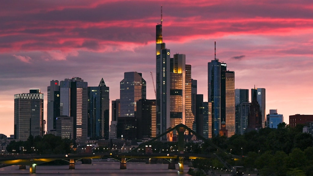 Skyline der Bankenstadt.