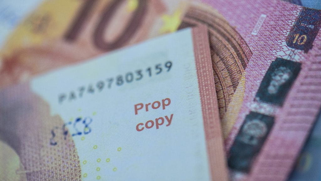 Auch „Prop Copy“ ist auf dem „Filmgeld“ zu finden.