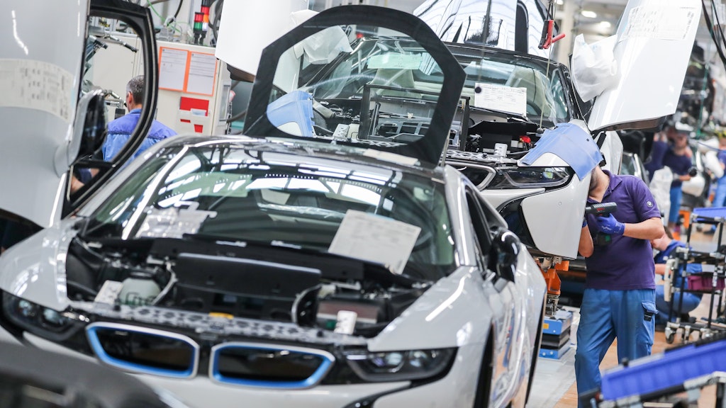 Automobilproduktion.