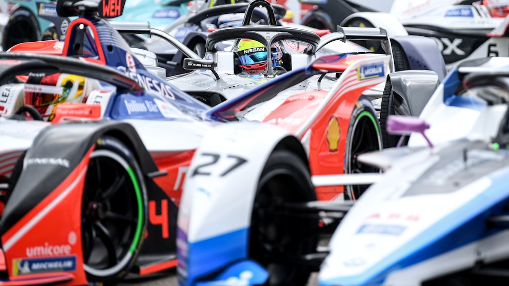 Packende Duelle in Tempelhof: die Formel E.