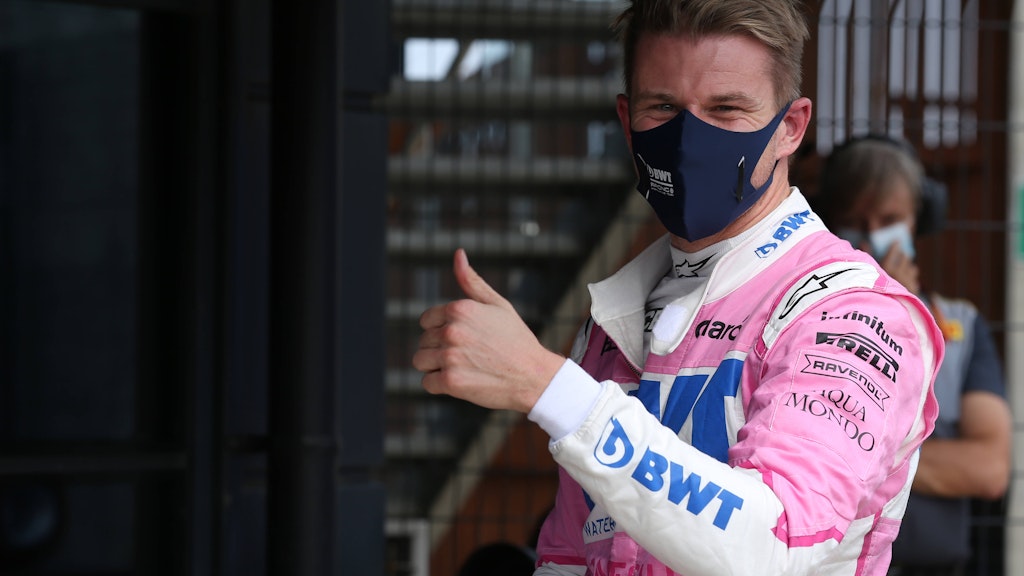 Daumen hoch: Nico Hülkenberg meldet sich eindrucksvoll in der Formel 1 zurück.