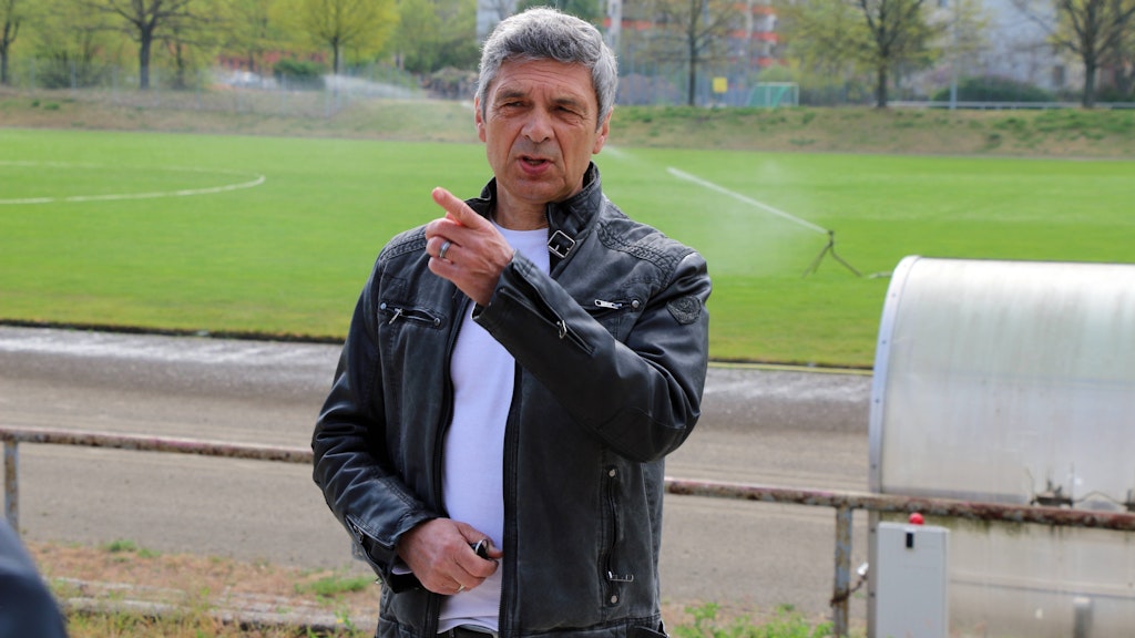 Da geht's zum Finale: VSG-Coach Karsten Heine.