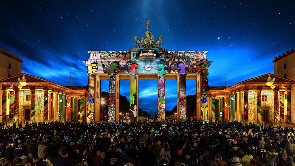 Bei 15. Mal wurde am Brandenburger Tor im vergangenen Jahr gefeiert. 