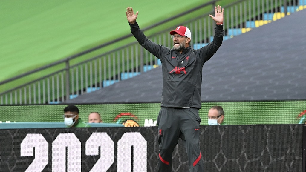 Für Jürgen Klopp beginnt die Titelverteidigung mit dem FC Liverpool, auch wenn er diese Sichtweise ablehnt.
