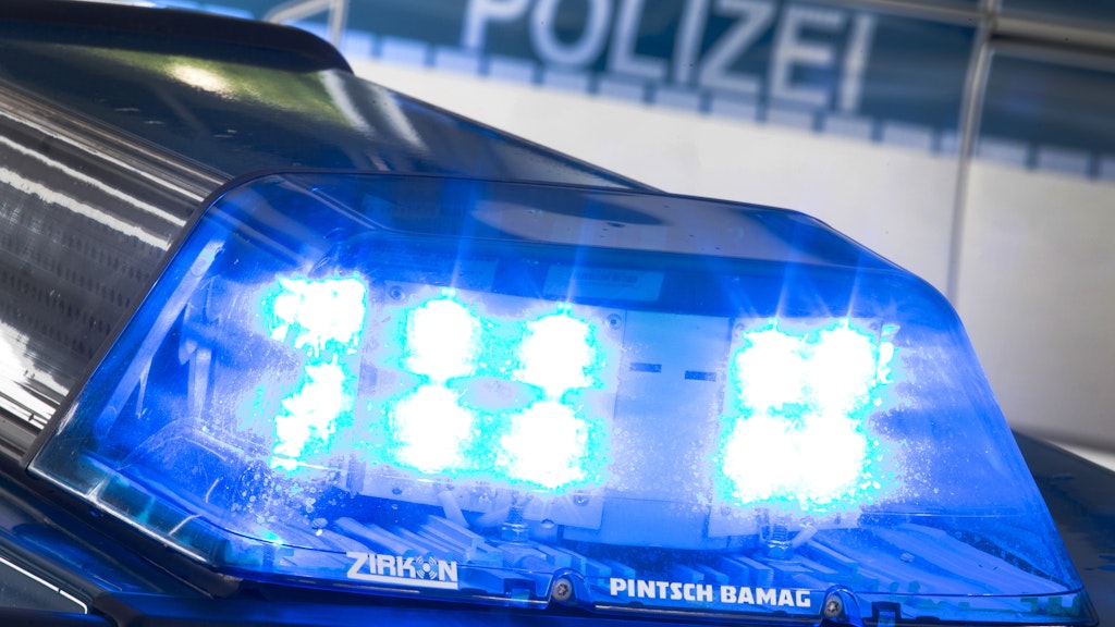 Die Polizei im Einsatz. (Symbolbild).