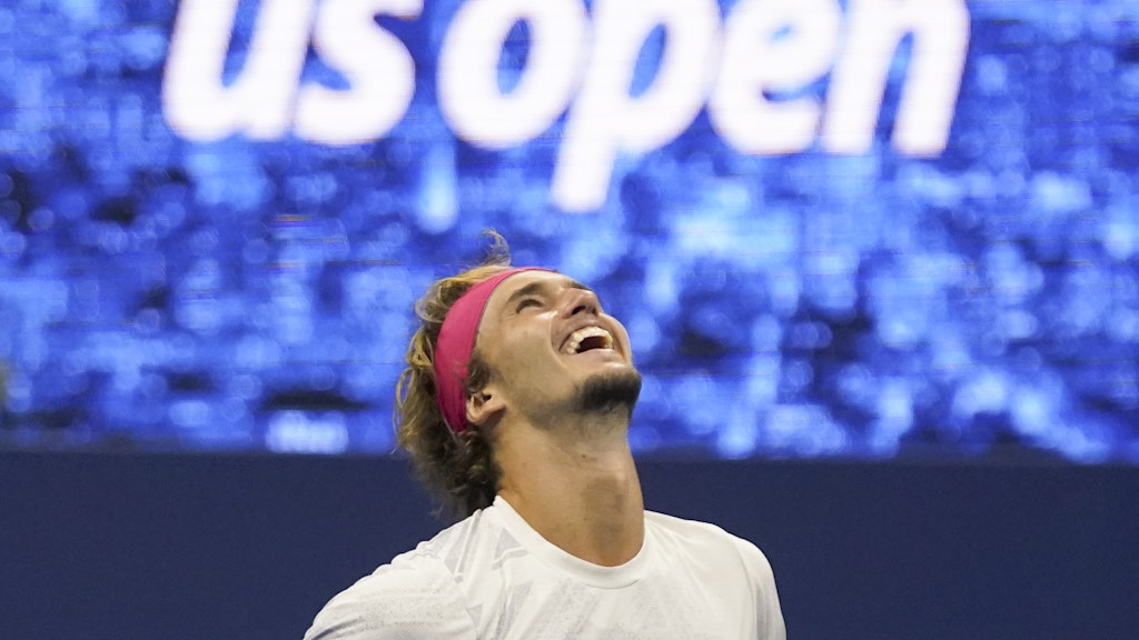 Sein bester Moment als Sportler: Zverev zieht ins Finale der US Open ein.