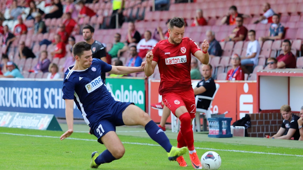 Vierte gegen sechste Liga: Cottbus setzte sich durch.