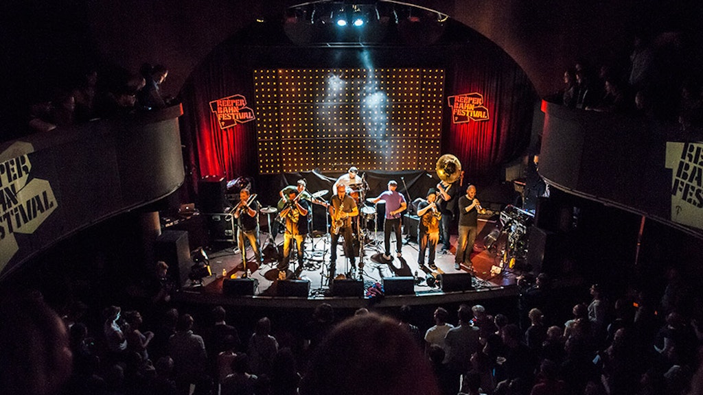 Die Youngblood Brass Band spielte im letzten Jahr im Club Mojo in Hamburg.