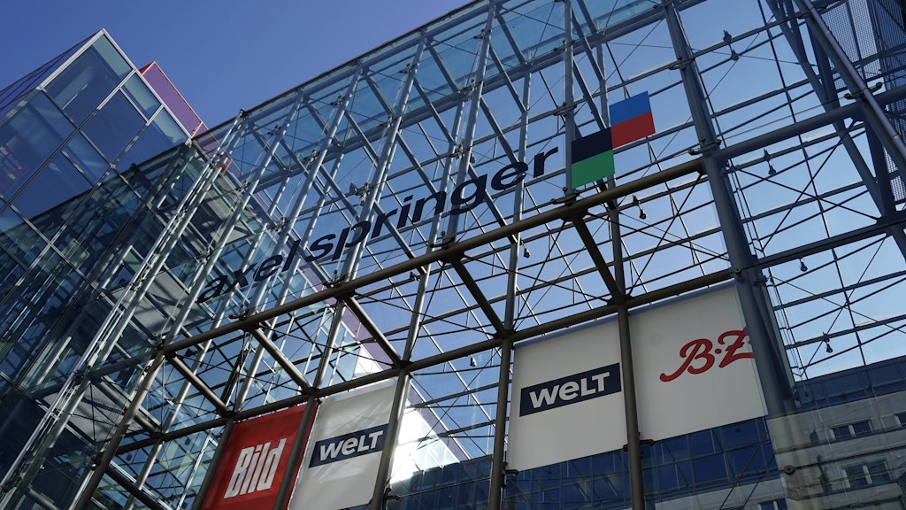 Die Axel-Springer-Zentrale in Berlin.